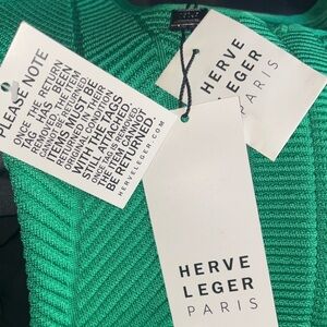 Herve Leger Ottoman Dress XXS